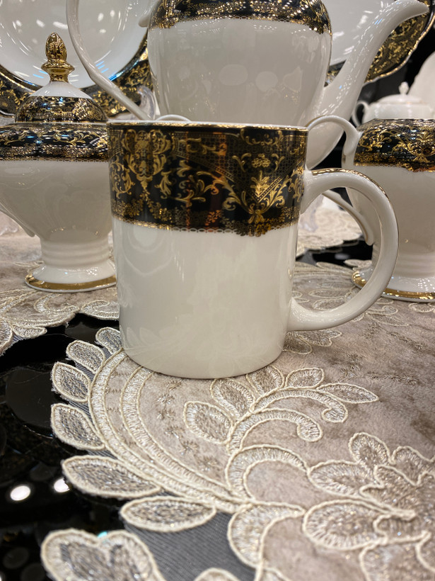 سرویس ۱۸نفره طلاکوب